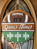 It's Game Time Welcome Sign