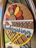 Happy Thanksgiving Welcome Sign