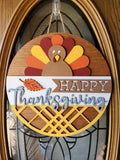 Happy Thanksgiving Welcome Sign