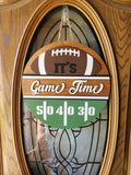 It's Game Time Welcome Sign