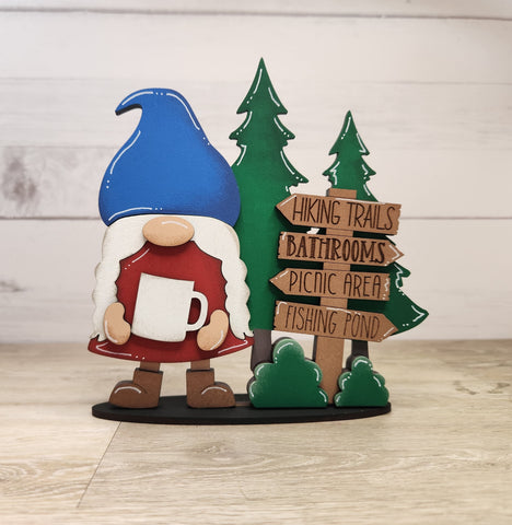 Standing Camping Gnomes