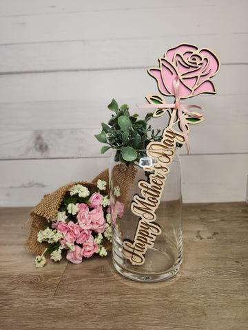 Mother's Day Wooden Roses