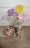 Mother's Day Wooden Roses