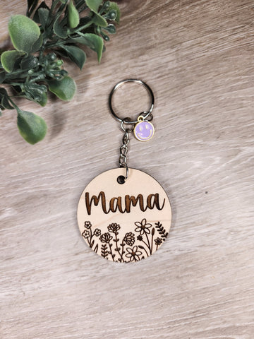 Mom Keychain