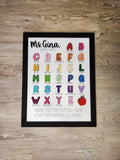 Framed ABC Teacher Gift