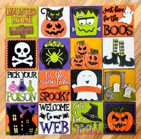 Halloween 2 Interchangeable Sign Inserts