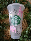 Frosted Animal Cookie Starbucks Cup