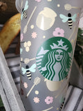 Honey Bee Starbucks Cup