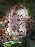 Peony Color Changing Beer Can Glass