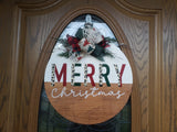 Merry Christmas Welcome Sign