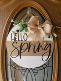 Hello Spring Welcome Sign