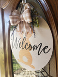 Easter Bunny Welcome Sign