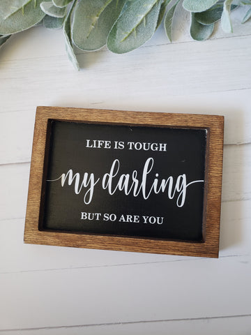 My Darling Farmhouse Style Sign