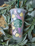 Bunny and Chick Peeps Starbucks Cup