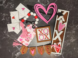 XOXO Tiered Tray Decor Set