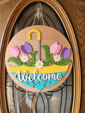 Spring Welcome Sign