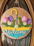 Spring Welcome Sign