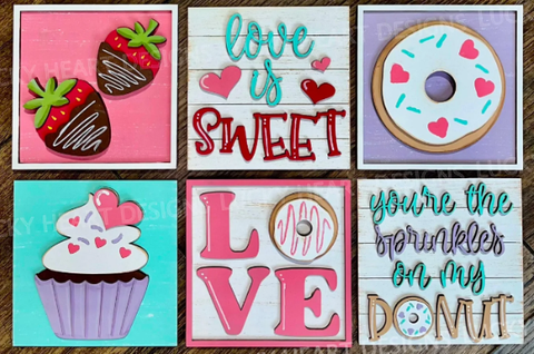 Valentine Sweets Interchangeable Sign Inserts